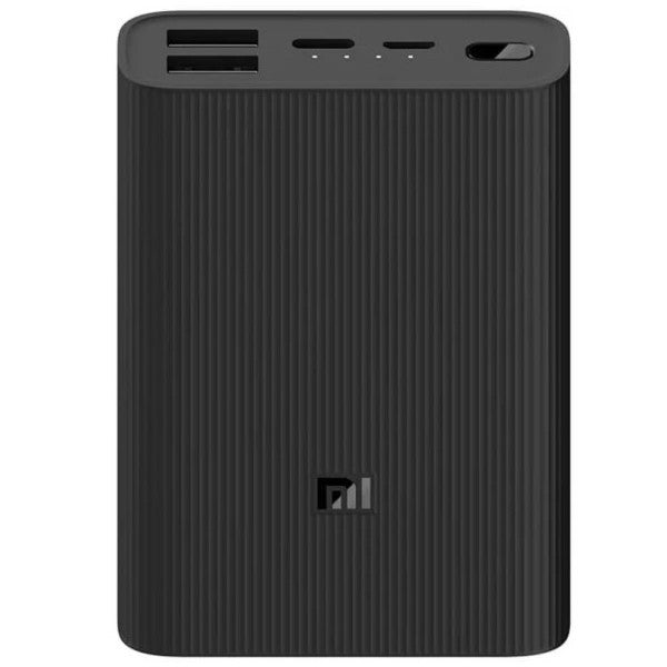 Xiaomi 10000Mah Mi Powerbank 3 Ultra Compact Black