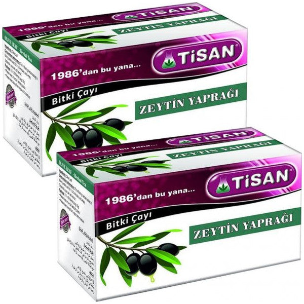 Tisan Olive Leaf Herbal Straining Tea Bag 2 X 20 Pcs
