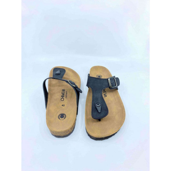 M-591 Black Beach Pool And Daily Men's Wear Slippers