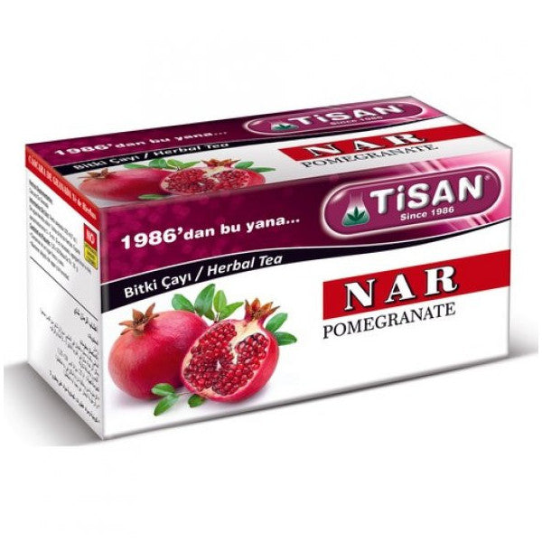 Tisan Pomegranate Herbal Tea 20 Shaking Bags