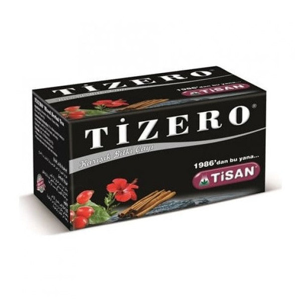 Tisan Tizero Mixed Herbal Tea 20 Filter Bags