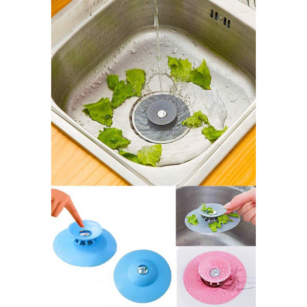 Stepped Touch Sink Stopper Silicone Sink Drain Stopper