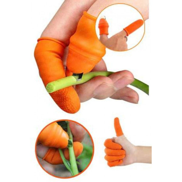 Thumb Protector Vegetable Fruit Peeler Nail Glove Set of 5
