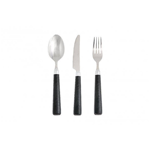 Porland Orfeo Fork Spoon Knife Set 18 Pieces