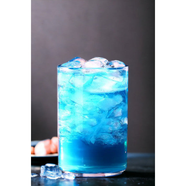 Heat Resistant Borosilicate Glass | Decorative Presentation Soft Drink Cocktail Beverage Glass 250 mL