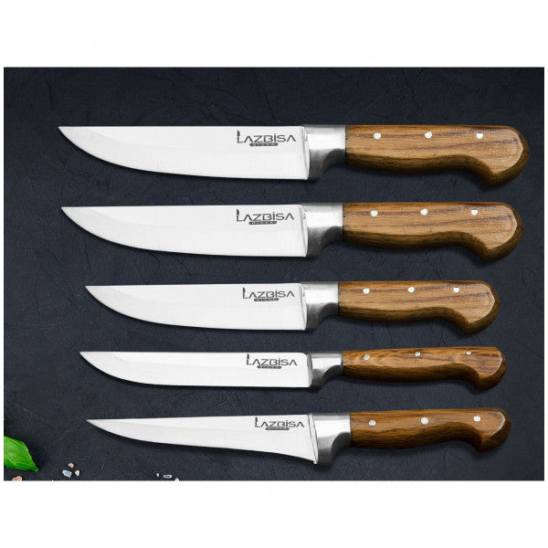 Lazbisa Kitchen Knife Set Meat Mincer Fruit Vegetable Butcher Knife ( –  Turkish Souq