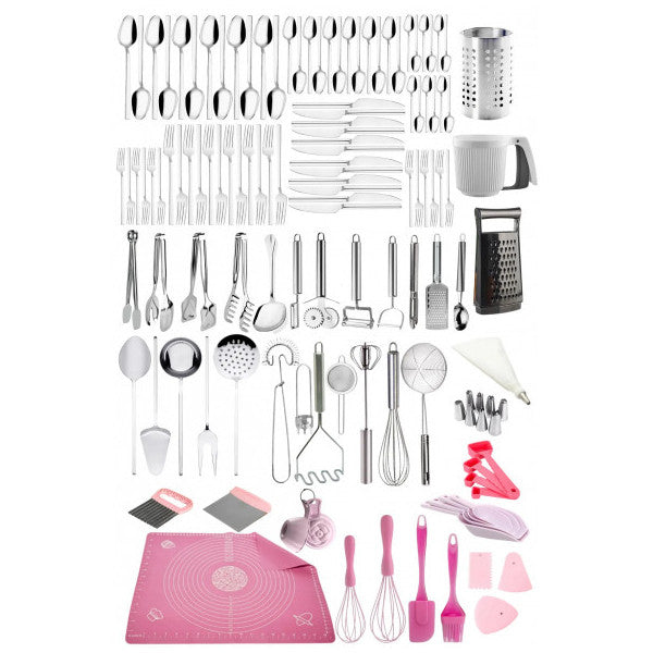 Selenica 72 Piece Cutlery Set and Dinner Set for 12 People Dowry List