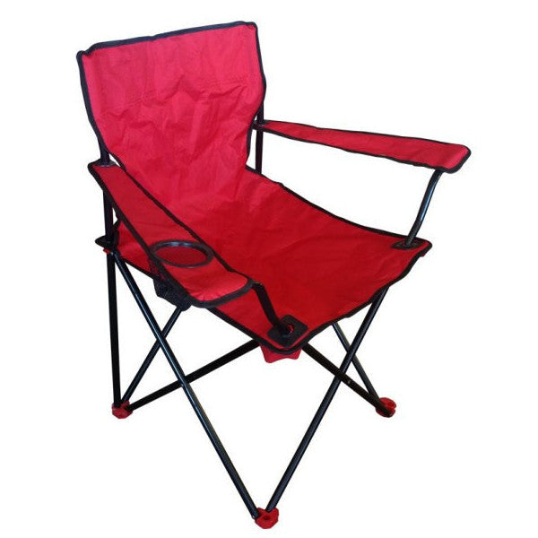 Savex Foldable Camping Chair Red (Dy.001)