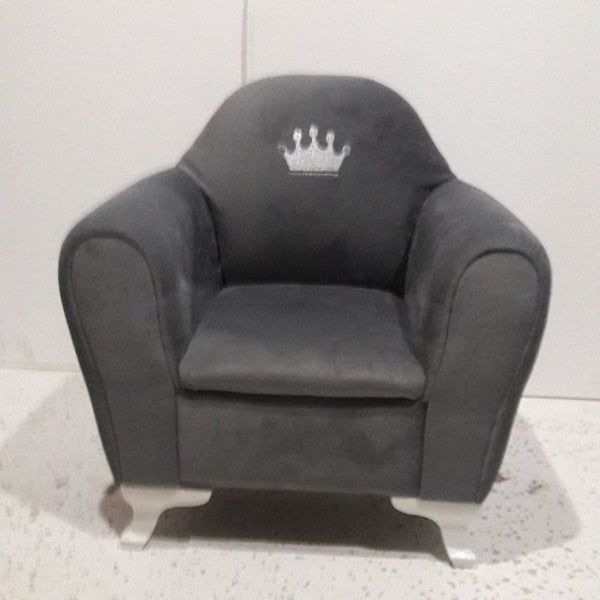 Personalized Child Seat Dark Gray