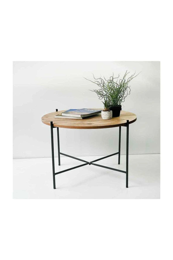 Weblonya Round Coffee Table Side Table Furniture 5184
