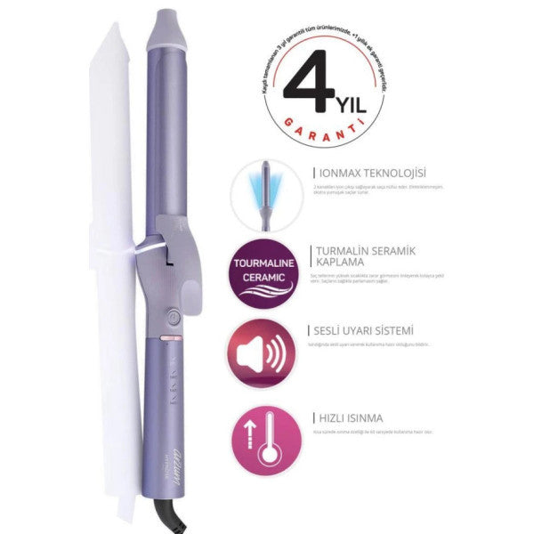 Arzum Ar5104 Hypnose Ionmax Hair Curling Iron