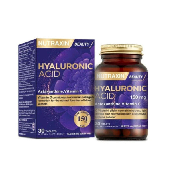 Nutraxin Beauty Hyaluronik Acid 30 Tablets