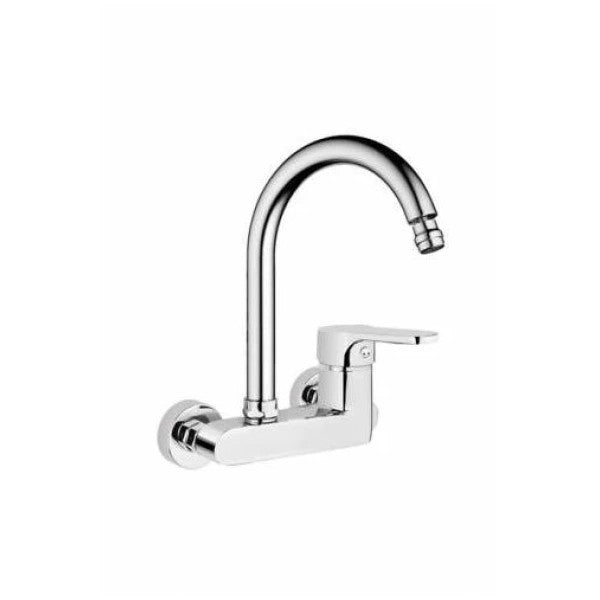 Emerald Wall Mounted Kitchen Sink Faucet With 360 Degree Movable Head