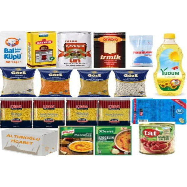 Yudum Ramadan Package Food Package 18 Pieces Of Product