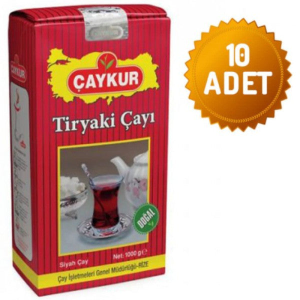 Çaykur Tiryaki 1 Kg 10 Pack Bulk Tea