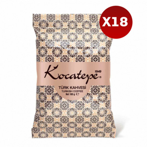 Kocatepe Turkish coffee 100Gr x 18