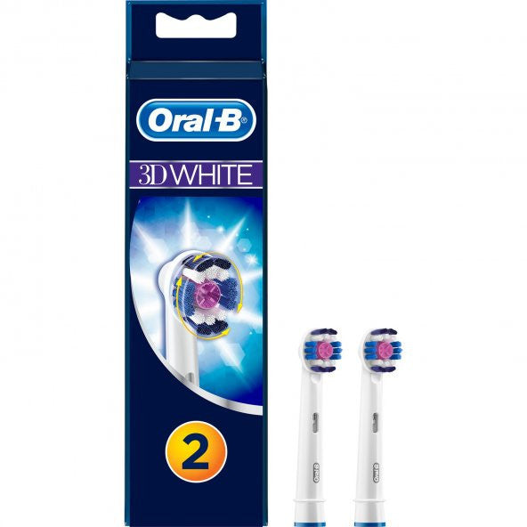 Oral-B 3D White 2Li Toothbrush Replacement Head