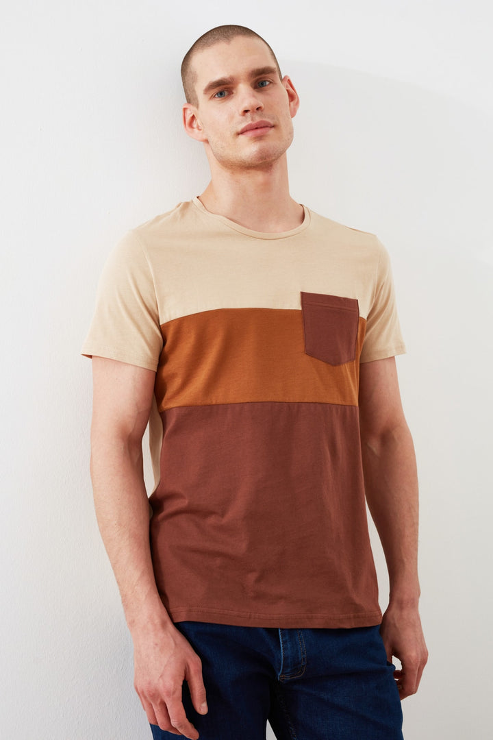 Shirts & Tops |  Trendyol Man Men's Slim Fit Crew Neck T-Shirt Tmnss20Ts0008.