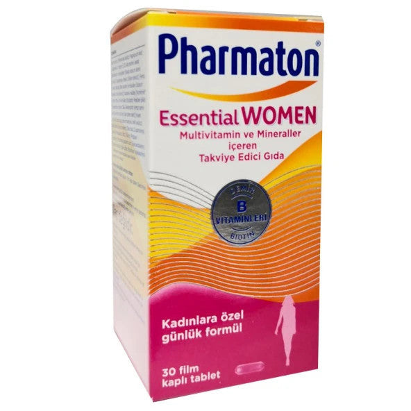 Pharmaton Essential Women Food Supplement 30 Tablets