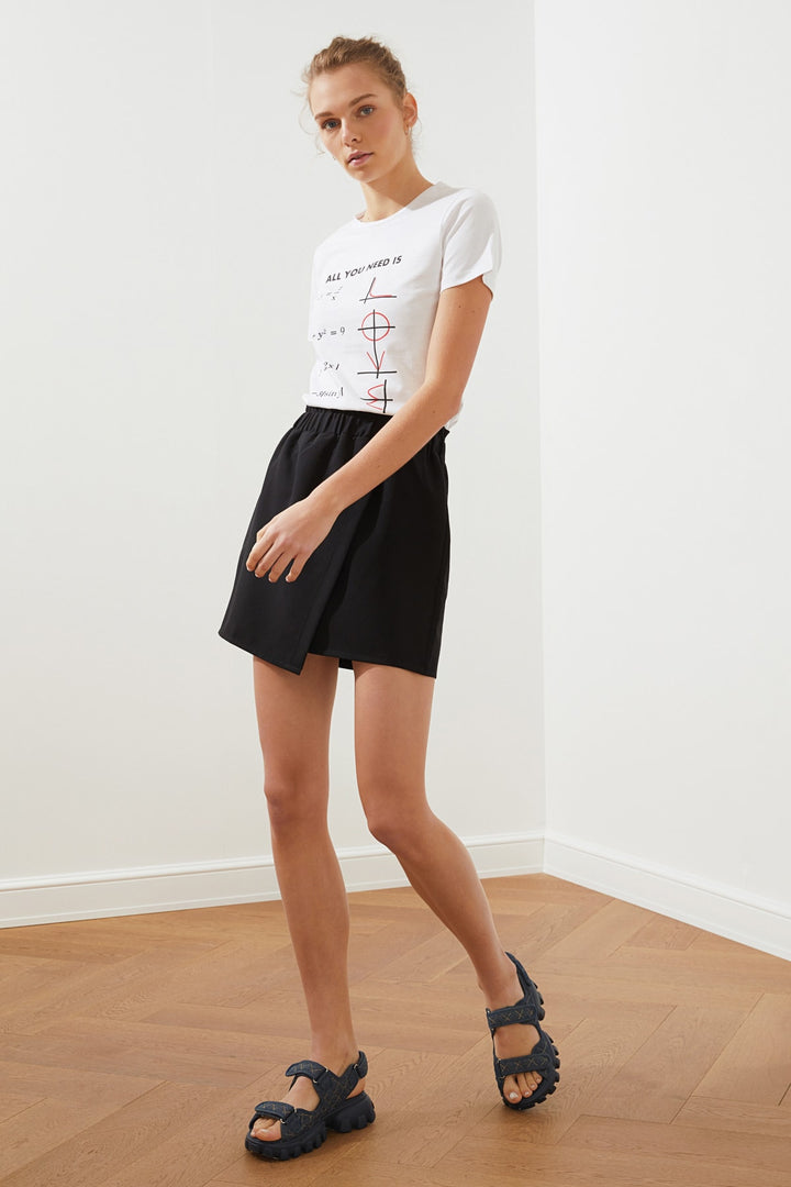 Wetsuit Bottoms |  Trendyolmilla Asymmetrical Skirt Twoss21Et0427.