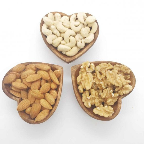3 Mixed Nuts ( Raw Almond + Walnut + Raw Cashew ) 2250 Grams