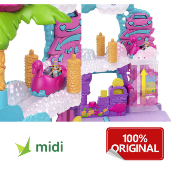 Mattel Pp Flamingo Car Water Fun Midi-Hhj05