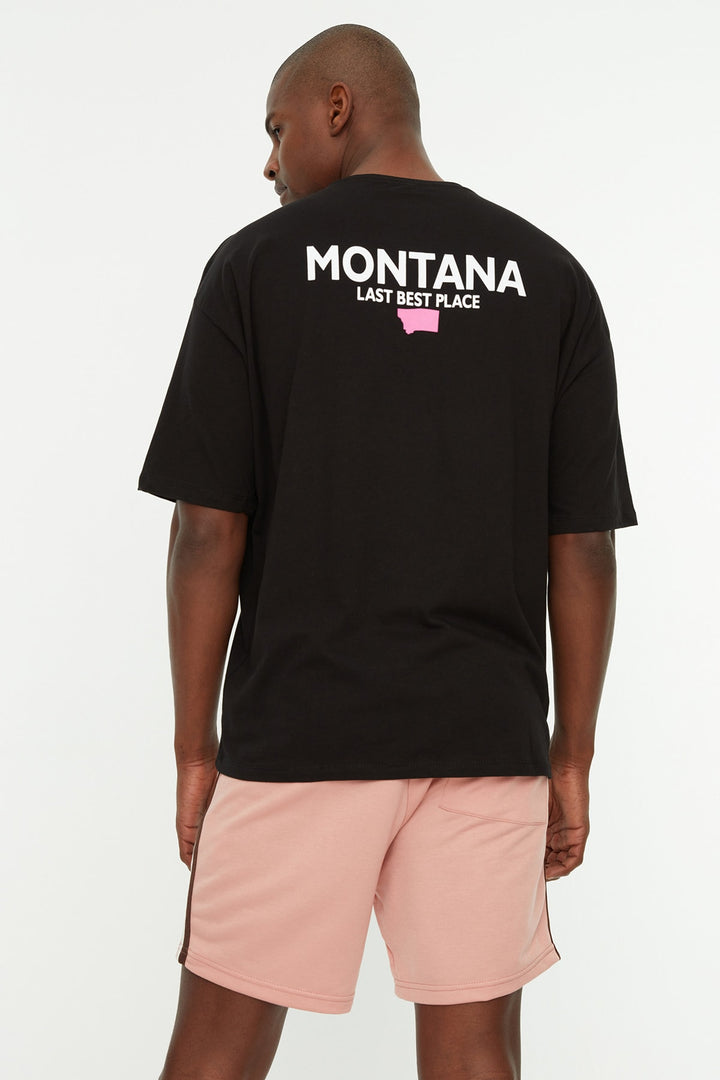 Shirts & Tops |  Trendyol Man Men's Oversize Crew Neck Short Sleeved Printed Tshirt Tmnss21Ts1794.