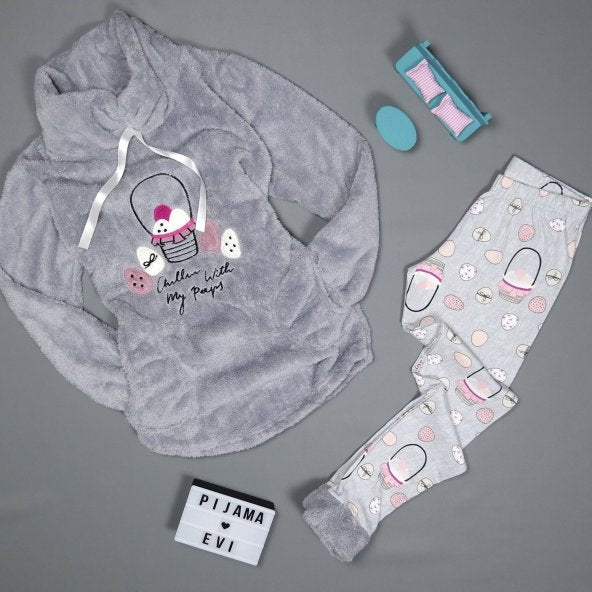 Underwear |  Team Pattern Pajama Plush Basket Full.
