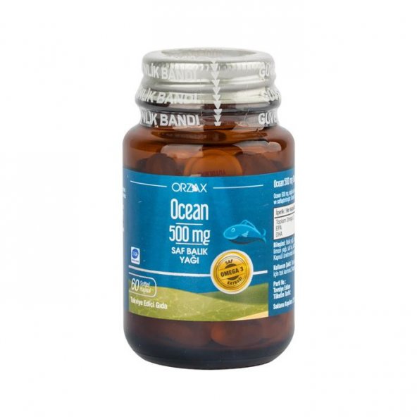 Food Supplements |  Ocean Pure Fish Oil 500Mg 60 Capsules.