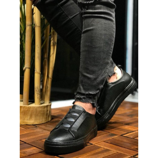 Cheikh St Men's Shoes Black Ch011