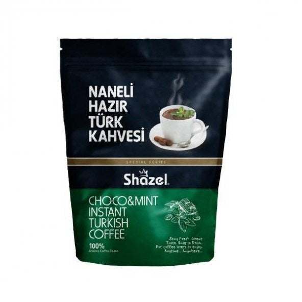 Shazel Orange and Mint Turkish Coffee 200g 2 Pieces