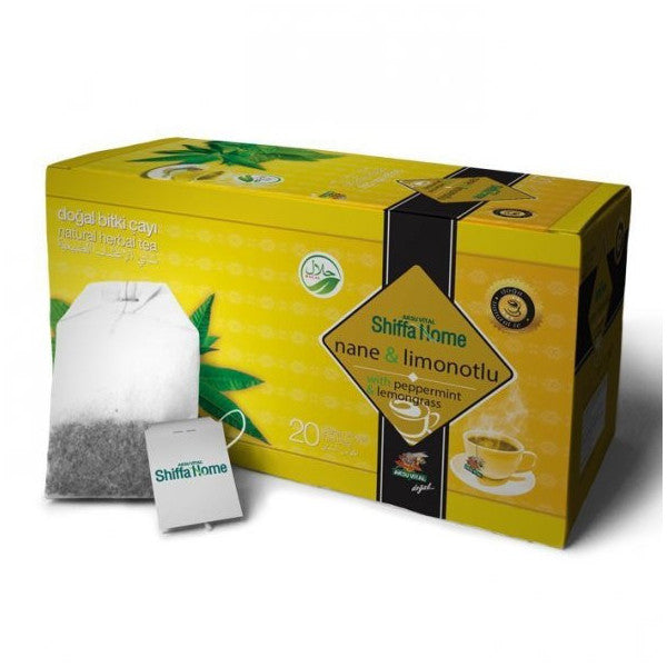 Shiffa Home Mint Lemon Tea 20 Pieces