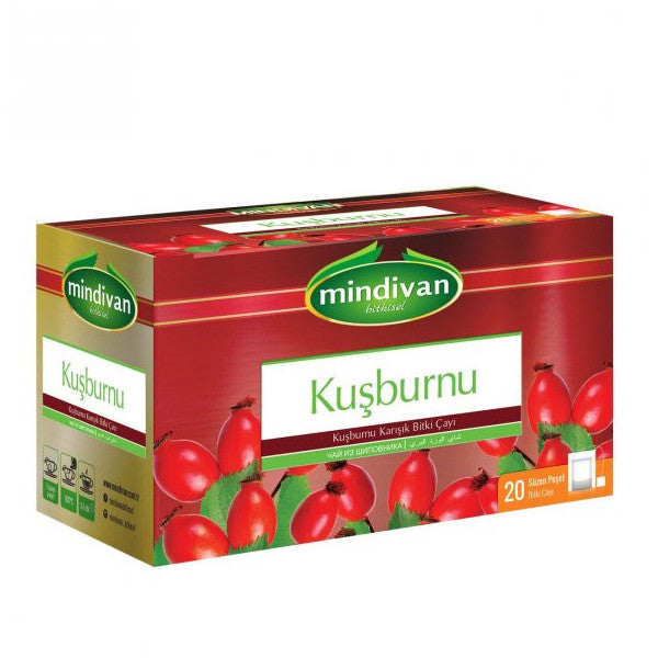 Mindivan Rosehip Tea 20 Pieces