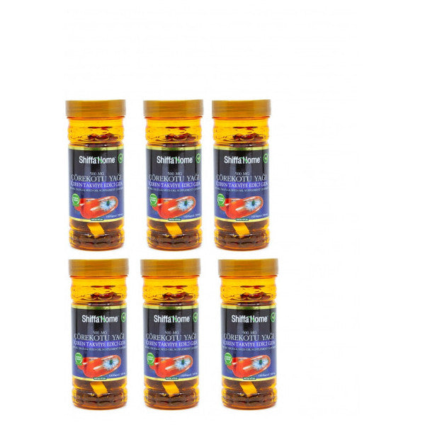 Black Seed Oil 500 Mg X 6 Pieces
