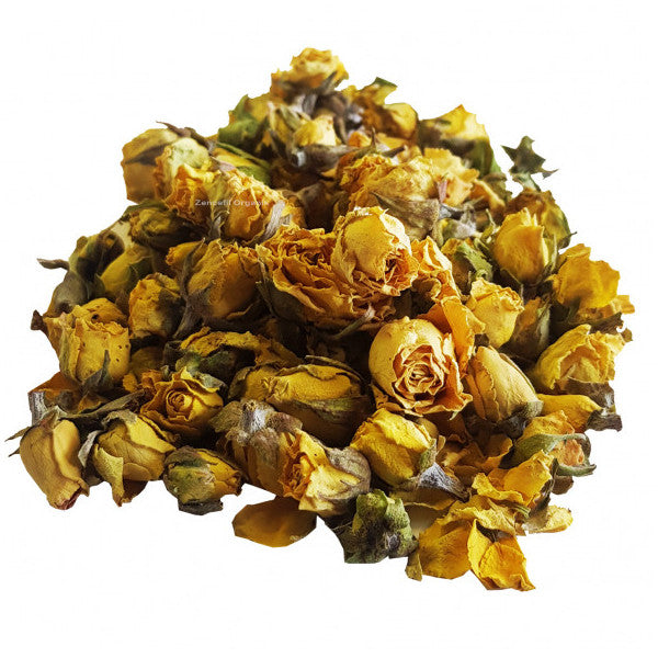 Dried Yellow Rose Tea Bud Yellow Rose Dried Rose 250 Gr