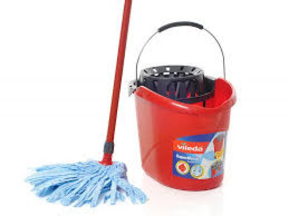 Vileda Super Mocio Cleaning Set Red