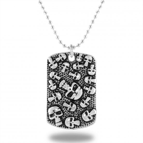 Skull Imprint Necklace - Css0007
