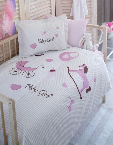 Özdilek Baby Crib Duvet Cover Set Baby Girl