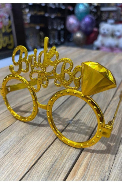 Beysüs Bride To Be Glasses Gold