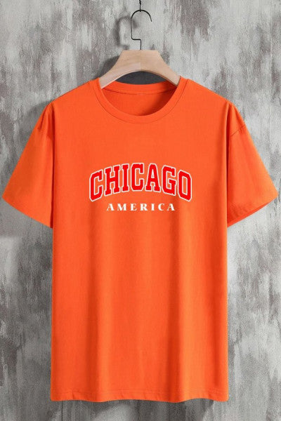Chicago America Printed Tshirt