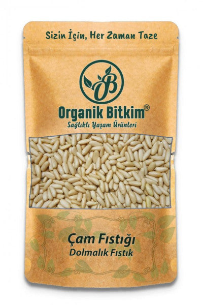 Organik Bitkim - Organic Pine nuts - 200 gr