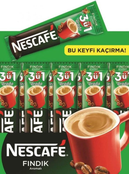 Nestle Nescafe 3 in 1 Hazelnut 48 Pieces 17G Leia Hazelnut 12515292