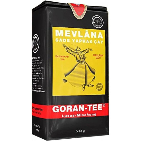 Mevlana Plain Leaf Black Tea - Goran Tee 500 GR