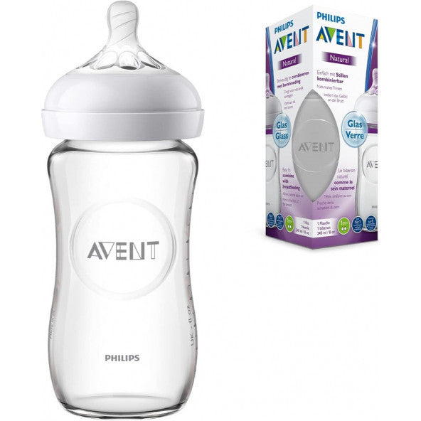 Avent Natural PP Baby Bottle 330ml Pink