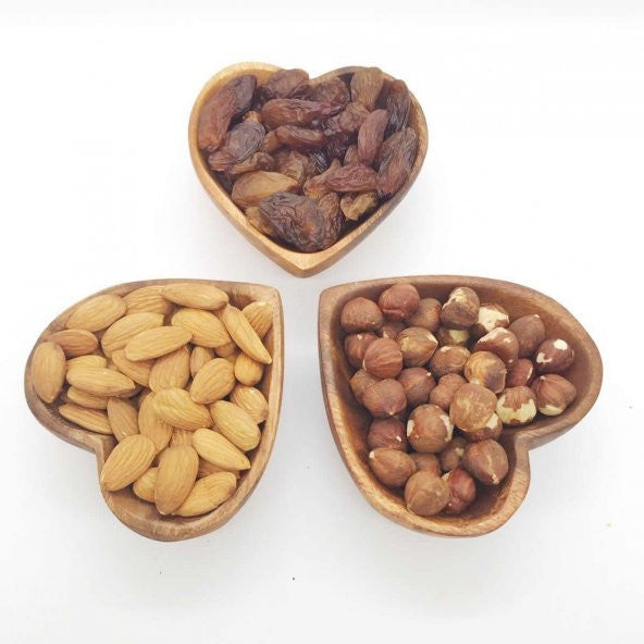 3 Mixed Nuts ( Grape + Raw Hazelnut + Raw Almond ) 750 Grams