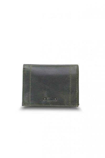 Guard Antique Green Leather Men's Wallet