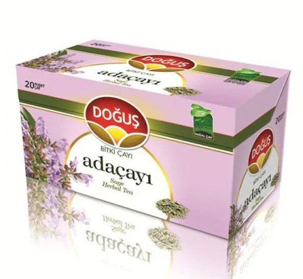Doğuş Sage Herbal Tea Filtered Tea Bag 20x1.3 gr