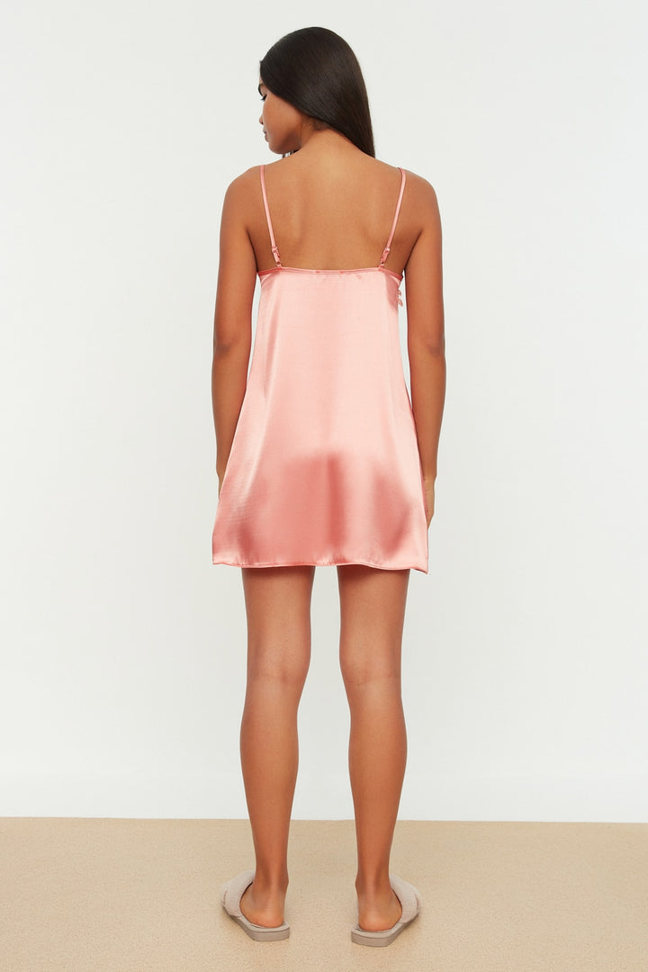 Underwear |  Trendyolmilla Lace Satin Nightgown Thmss21Gc0006.