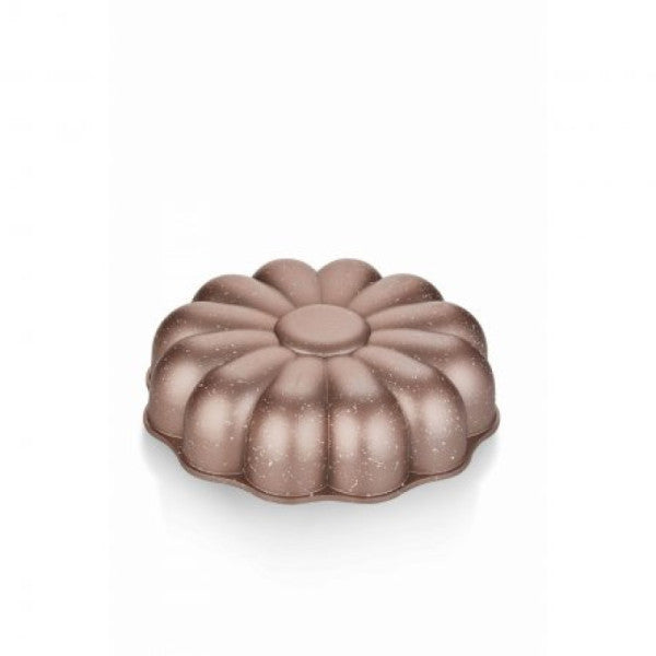Crown Daisy Cake Mold Rose Gold