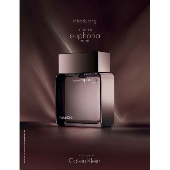Calvin Klein Euphoria Intense Edt 100 Ml Men's Perfume
